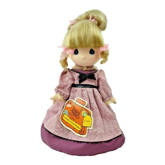 Precious Moments Carla Children of the World 8.5 inch Doll America Vintage 1994 - Picture 1 of 7